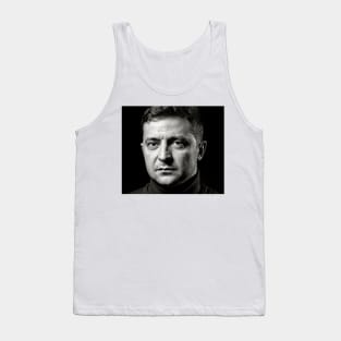 Volodymyr Zelenskyy Poster Proceeds Donate to Support Ukrainian Army Tank Top